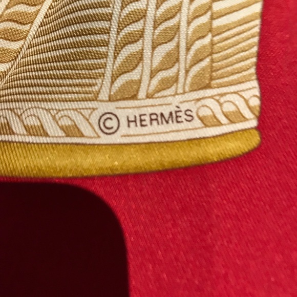Hermès Scarf 90cm Selle d'Officier en Grande Tenue - Picture 4 of 7